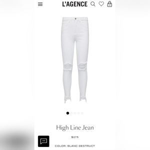 L'AGENCE "High Line" Jean